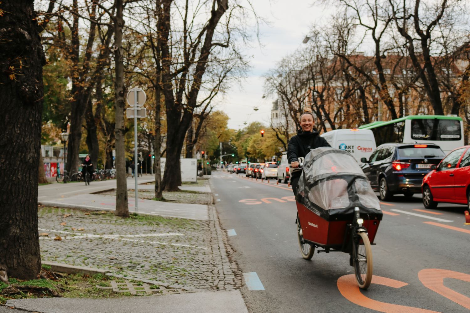 blickinsgruene.at - innere stadt - radweg joanneumring