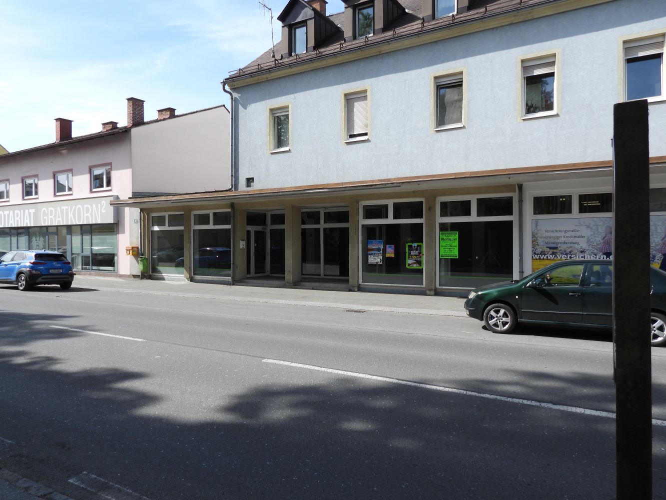 Zu sehen ist: eine Straße und ein Haus in Gratkorn