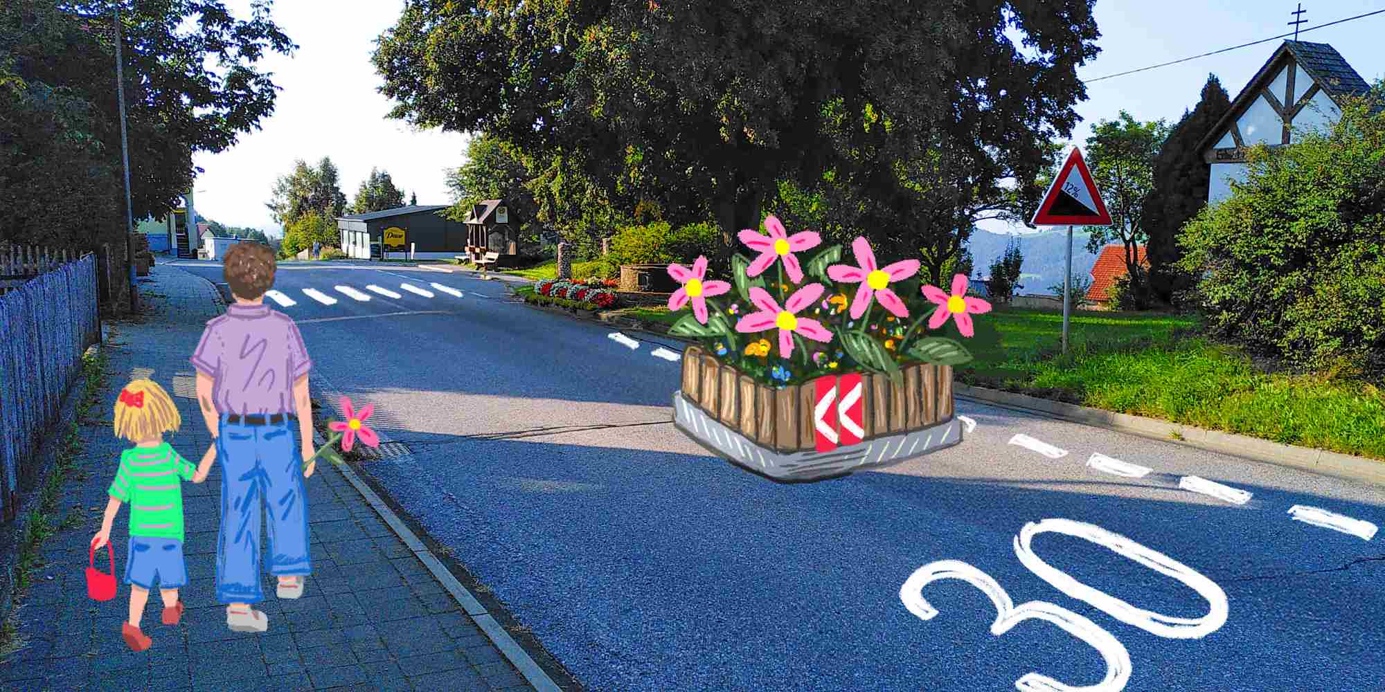 Verkehrsberuhigung für Sicherheit und Lebensqualität in Sankt Radegund